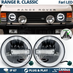 FAROS LED 7'' para RANGE ROVER CLASSIC, APROBADO | Luz Blanca 6500K 12.000 Lumen