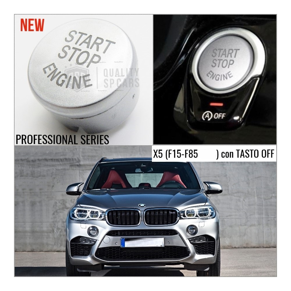 LLAVE BOTÓN DE ENCENDIDO DEL MOTOR GRIS "START STOP ENGINE" EN ABS PARA BMW SERIE X5 ( F15 ) con Bóton OFF, ANTICHUADO NO HUELLAS LLAVE BOTÓN DE ENCENDIDO DEL MOTOR GRIS "START STOP ENGINE" EN ABS PARA BMW SERIE X5 ( F15 ) con Bóton OFF, ANTICHUADO NO HUELLAS