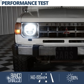 FAROS LED 7'' para MITSUBISHI PAJERO MK1, APROBADO | Luz Blanca 6500K 12.000 Lumen