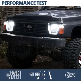 FAROS LED 7'' para NISSAN PATROL GR Y60, APROBADO | Luz Blanca 6500K 12.000 Lumen