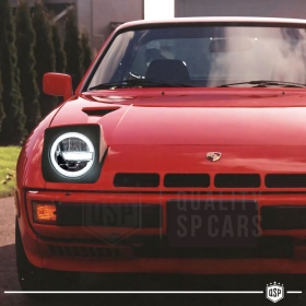 FAROS LED 7'' para PORSCHE 924-944, APROBADO | Luz Blanca 6500K 12.000 Lumen