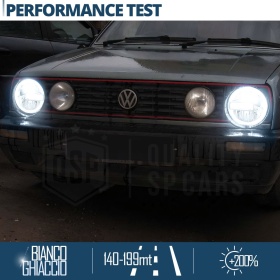 FAROS LED 7'' para VOLKSWAGEN GOLF MK2, APROBADO | Luz Blanca 6500K 12.000 Lumen