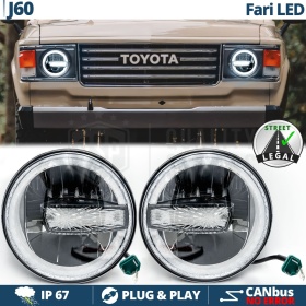 FAROS LED 7'' para LAND CRUISER J60, APROBADO | Luz Blanca 6500K 12.000 Lumen