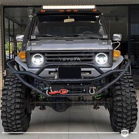 FAROS LED Angel Eyes para LAND CRUISER J70, Luz Blanca 6500K | APROBADO