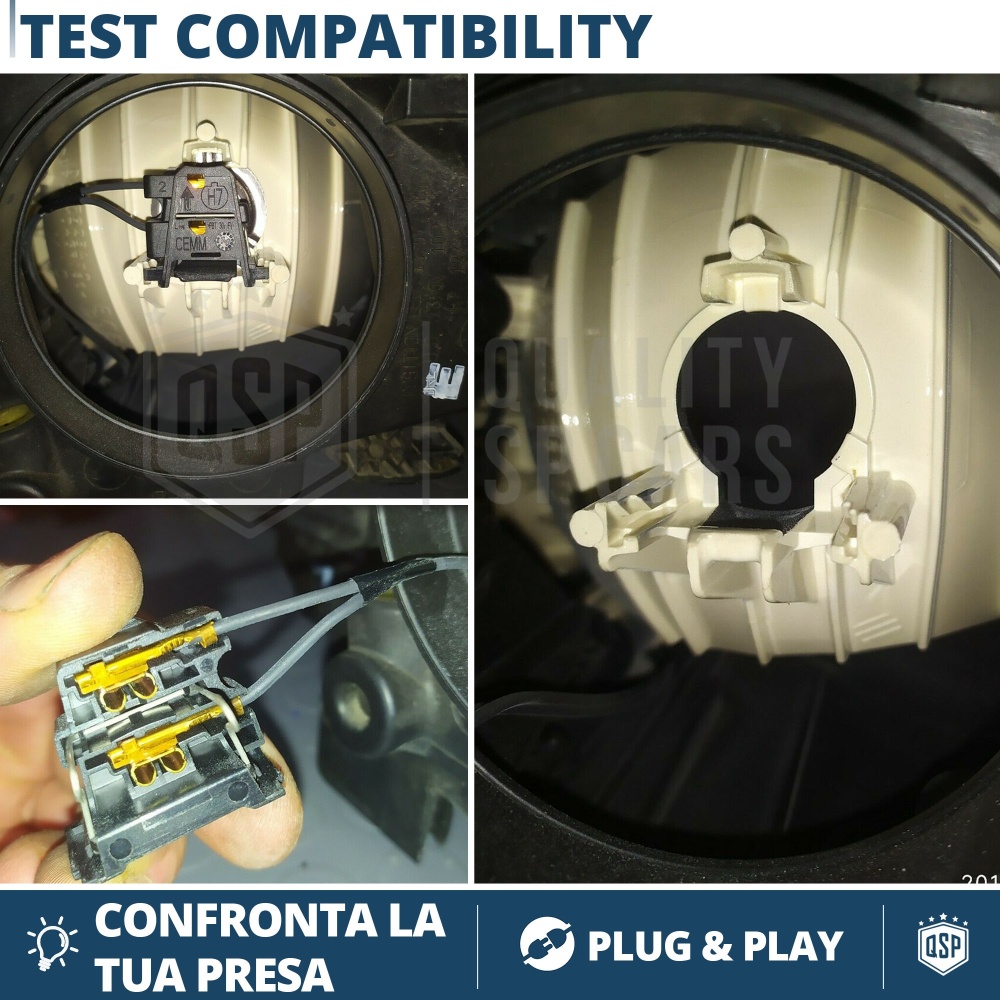 2X Adaptatores del Retenedor Soporte Bombilla para Montaje KIT LED H7 para Toyota 2X Adaptatores del Retenedor Soporte Bombilla para Montaje KIT LED H7 para Toyota