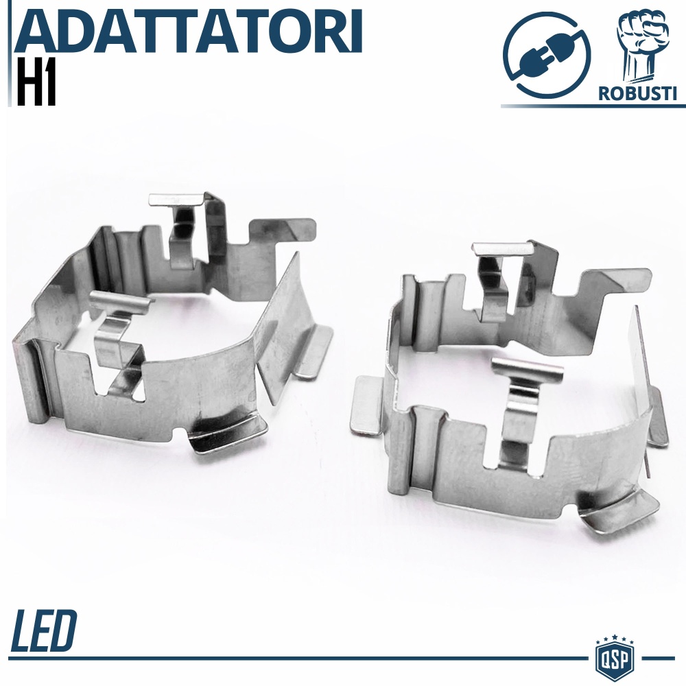 2X Adaptatores del Retenedor Soporte Bombilla para Montaje KIT LED H1 para Fiat 2X Adaptatores del Retenedor Soporte Bombilla para Montaje KIT LED H1 para Fiat