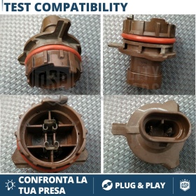 2 Adaptatores del Retenedor Soporte Bombilla para Montaje KIT LED para OPEL