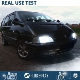 Kit Led H4 para RENAULT ESPACE 2 Luces de Cruce + Carretera 6500K 8000LM | Plug & Play CANbus