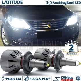 Lampade LED H7 Per Renault LATITUDE Luci Anabbaglianti Bianche Fari Lenticolari CANbus | 19000LM