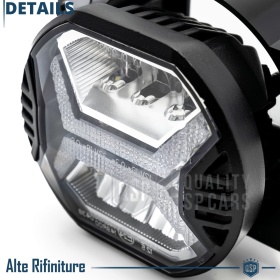 Faros Antiniebla LED para Jeep WRANGLER JL APROBADOS, con Luces Diurnas LED DRL | Luz Blanca