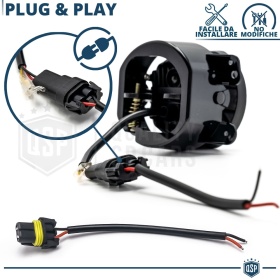 Faros Antiniebla LED para Jeep WRANGLER JL APROBADOS, con Luces Diurnas LED DRL | Luz Blanca
