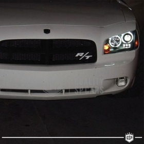 Fari Fendinebbia LED Per Dodge CHARGER LD 11-14, OMOLOGATI, con Luci Diurne LED DRL