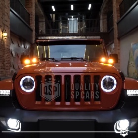 4 Faros LED Adicionales para Vehículos HOMOLOGADOS | 120W, 16000LM, Luz Blanca +430MT | Plata