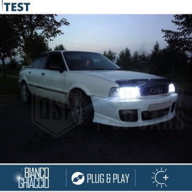 Kit LED H4 para AUDI 80, 100 Luces de Cruce + Carretera | 6500K 8000LM CANbus