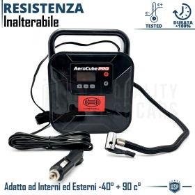COMPRESOR Portátil para Coche PROFESIONAL Heyner GERMANY | POTENTE Presión Max 10bar
