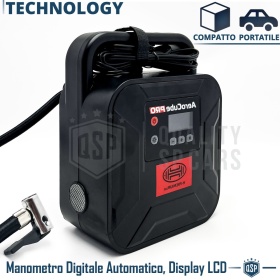 COMPRESOR Portátil para Coche PROFESIONAL Heyner GERMANY | POTENTE Presión Max 10bar