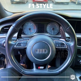 2 Levas de Volante para AUDI RS4 (B8) 12-13 | Levas de Cambio en Aluminio Negro