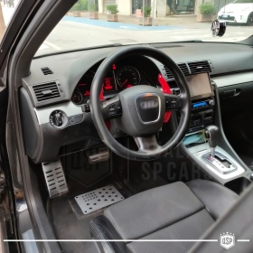 2 Levas de Volante para AUDI RS5 (8T) 10-13 | Levas de Cambio en Aluminio Rojo