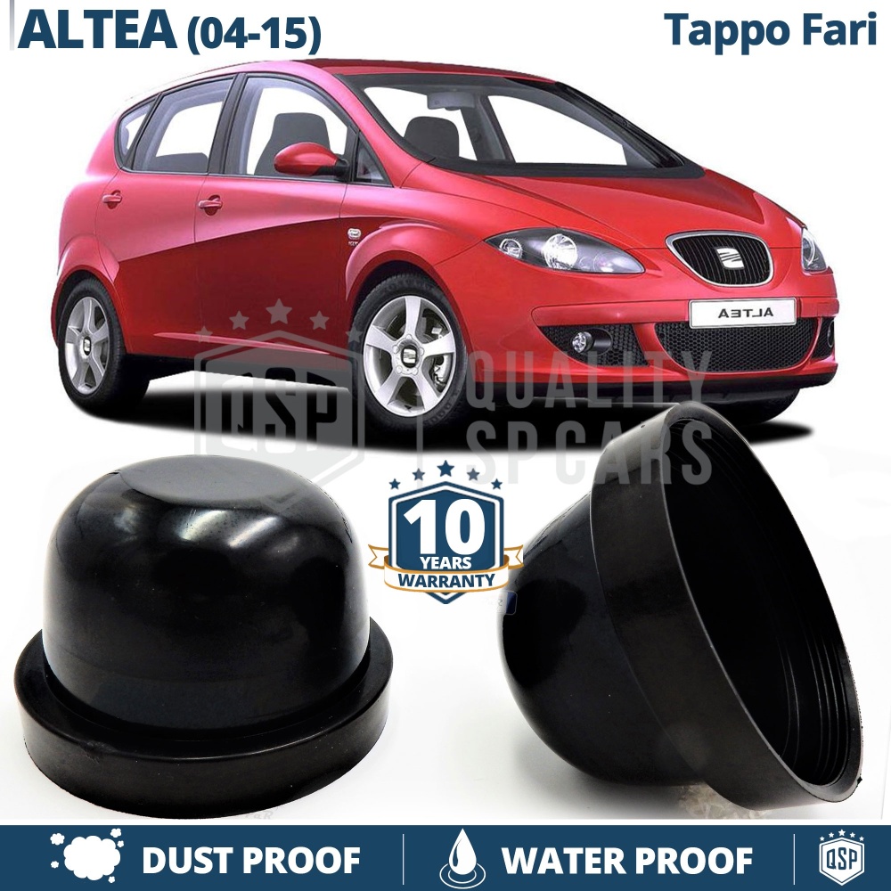 1 TAPÓN GUARDAPOLVO de faro para SEAT ALTEA (04-15) Cubierta Bombilla 80 mm para Installación Kit Led Xenon 1 TAPÓN GUARDAPOLVO de faro para SEAT ALTEA (04-15) Cubierta Bombilla 80 mm para Installación Kit Led Xenon