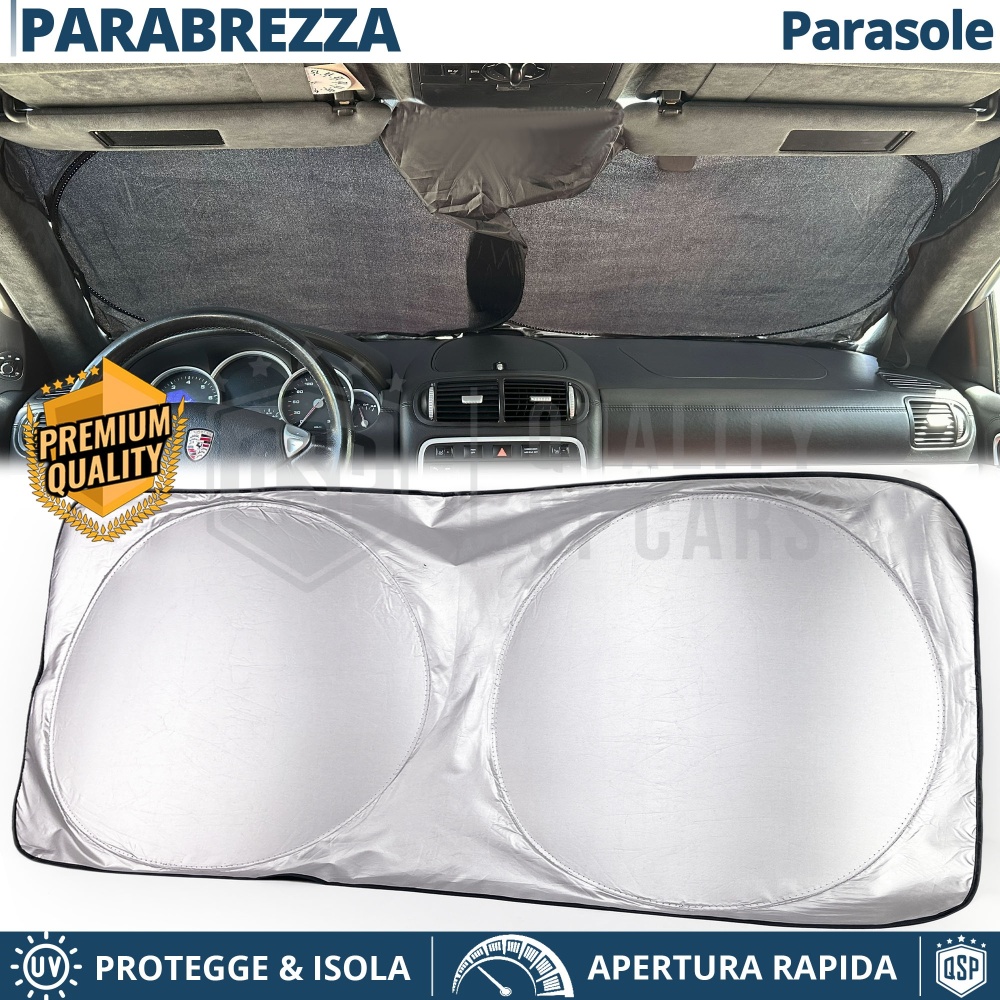 Parasol para Mercedes Clase B W246 para Parabrisas Interior, Plegable, con Estructura de ACERO