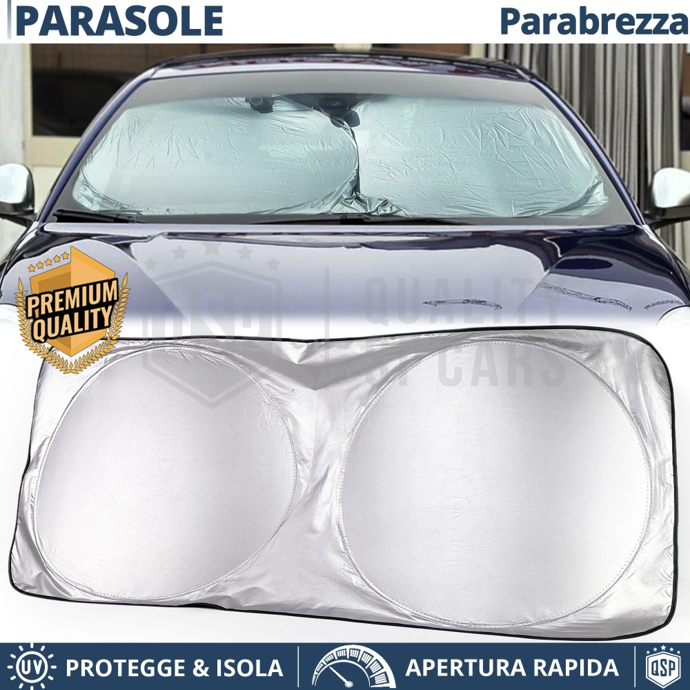Car Sunshade for Alfa 145 for Indoor Windshield, Folding, with STEEL Structure