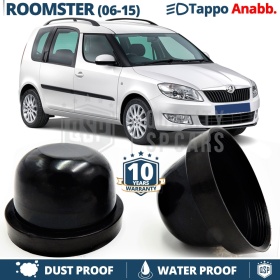 1 TAPÓN GUARDAPOLVO de faro Cubierta Bombilla para SKODA ROOMSTER (06-15) Luces de Cruce Installación Kit Led Xenon