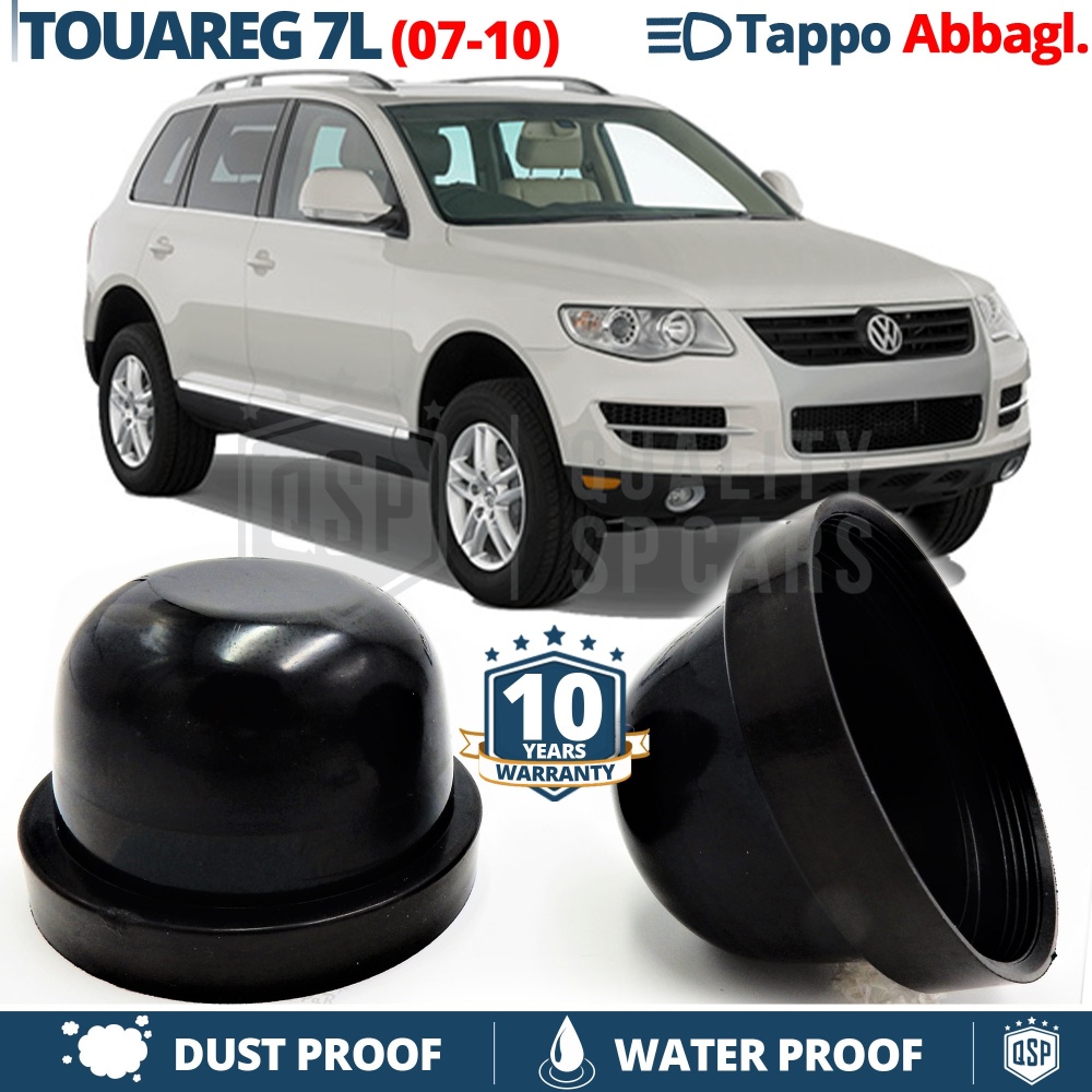 1 TAPÓN GUARDAPOLVO de faro para VW TOUAREG 7L Facelift (07-10) Luces de Carretera Cubierta Bombilla para Installación Kit Led Xenon 1 TAPÓN GUARDAPOLVO de faro para VW TOUAREG 7L Facelift (07-10) Luces de Carretera Cubierta Bombilla para Installación Kit Led Xenon