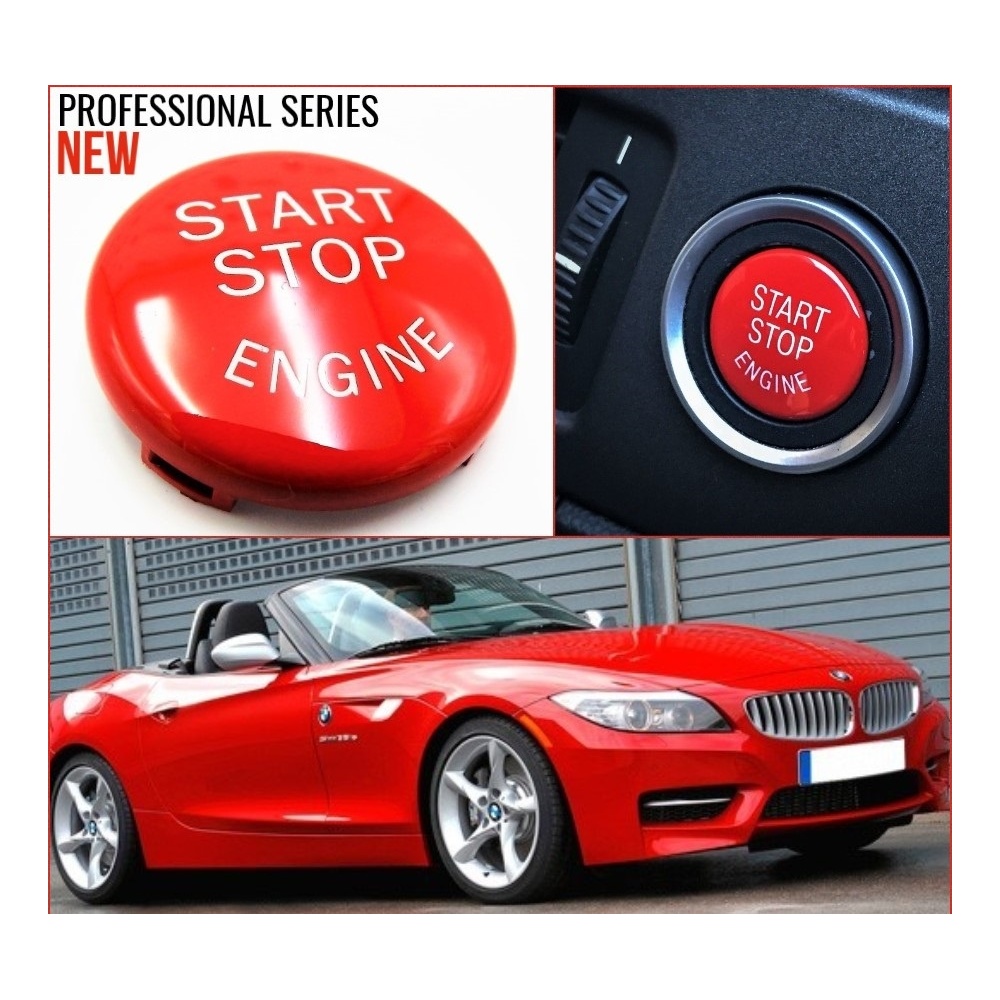 LLAVE BOTÓN DE ENCENDIDO DEL MOTOR ROJO "START STOP ENGINE" EN ABS PARA BMW Z4 E89 ANTICHUADO NO HUELLAS LLAVE BOTÓN DE ENCENDIDO DEL MOTOR ROJO "START STOP ENGINE" EN ABS PARA BMW Z4 E89 ANTICHUADO NO HUELLAS