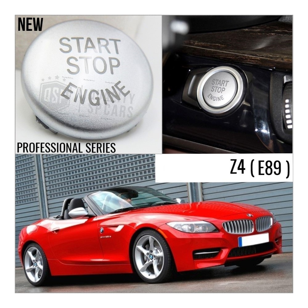 LLAVE BOTÓN DE ENCENDIDO DEL MOTOR GRIS "START STOP ENGINE" EN ABS PARA BMW Z4 E89, ANTICHUADO NO HUELLAS LLAVE BOTÓN DE ENCENDIDO DEL MOTOR GRIS "START STOP ENGINE" EN ABS PARA BMW Z4 E89, ANTICHUADO NO HUELLAS