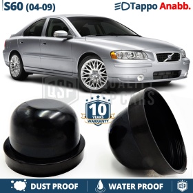 1 TAPPO MAGGIORATO FARI Anabbaglianti per VOLVO S60 I (04-09) Coperchio ANTIPOLVERE Installazione KIT LED E XENON