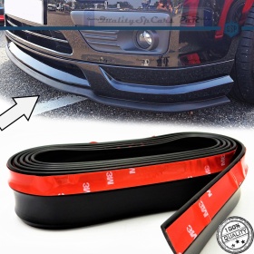 SPOILER Alerón Adhesivo PARA FORD B C S MAX, LABIO parachoques LIP o Faldones Laterales en EPDM NEGRO flexible