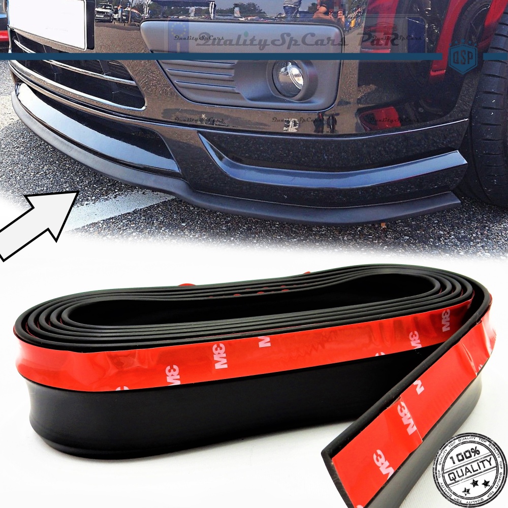 SPOILER Alerón Adhesivo PARA FORD B C S MAX, LABIO parachoques LIP o Faldones Laterales en EPDM NEGRO flexible SPOILER Alerón Adhesivo PARA FORD B C S MAX, LABIO parachoques LIP o Faldones Laterales en EPDM NEGRO flexible