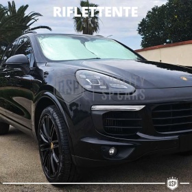 Sonnenschutz für Fiat 500 X 14-18 Interne Windschutzscheibe, Klappbarer, STAHLSTRUKTUR