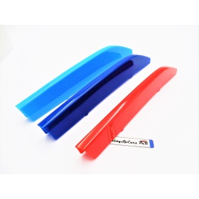 3x Grille COVER STRIPES in Colors M Sport for BMW 7 SERIES (G11 G12) 2015-