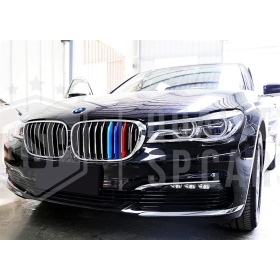 3x Grille COVER STRIPES in Colors M Sport for BMW 7 SERIES (G11 G12) 2015-