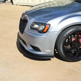 SPOILER Alerón Adhesivo PARA LANCIA THEMA, LABIO parachoques LIP o Faldones Laterales en EPDM NEGRO flexible