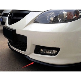SPOILER Alerón Adhesivo PARA MAZDA 2 DY-6 GG GH, LABIO parachoques LIP o Faldones Laterales en EPDM NEGRO flexible
