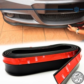 SPOILER Alerón Adhesivo PARA MAZDA 5/BT-50, LABIO parachoques LIP o Faldones Laterales en EPDM NEGRO flexible