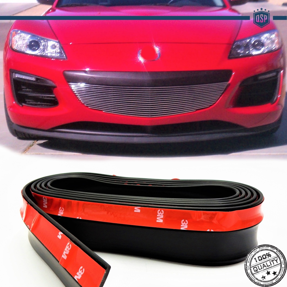 SPOILER Alerón Adhesivo PARA MAZDA RX-8, RX-7 LABIO parachoques LIP o Faldones Laterales en EPDM NEGRO flexible SPOILER Alerón Adhesivo PARA MAZDA RX-8, RX-7 LABIO parachoques LIP o Faldones Laterales en EPDM NEGRO flexible