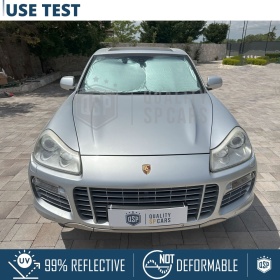Parasol para Smart ForFour W453 desde 2019 para Parabrisas Interior, Plegable, con Estructura de ACERO