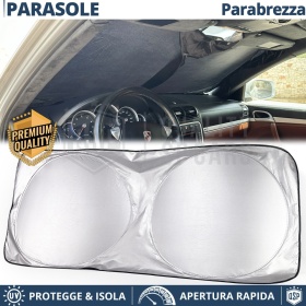 Parasol para Ssangyong Actyon 1 para Parabrisas Interior, Plegable, con Estructura de ACERO