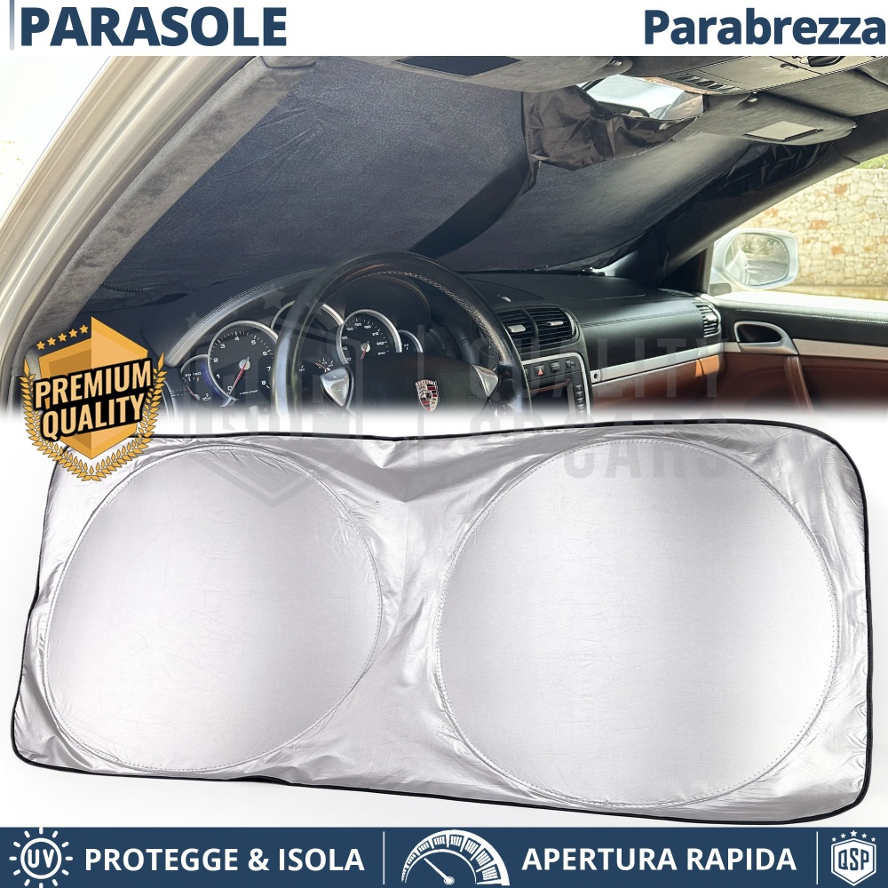Parasol para Ssangyong Actyon 1 para Parabrisas Interior, Plegable, con Estructura de ACERO