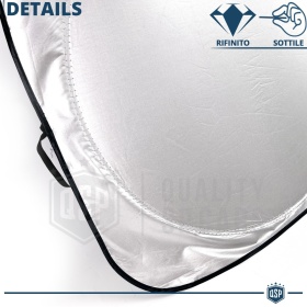 Parasol para Ssangyong XLV para Parabrisas Interior, Plegable, con Estructura de ACERO