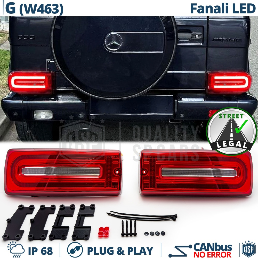 FAROS Traseros LED Para Mercedes Clase G (W463) APROBADOS | Transformación en Nuevo Clase G