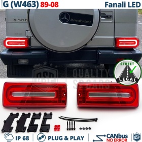 FAROS Traseros LED Para Mercedes Clase G (W463) 89-08 APROBADOS | Transformación en Nuevo Clase G