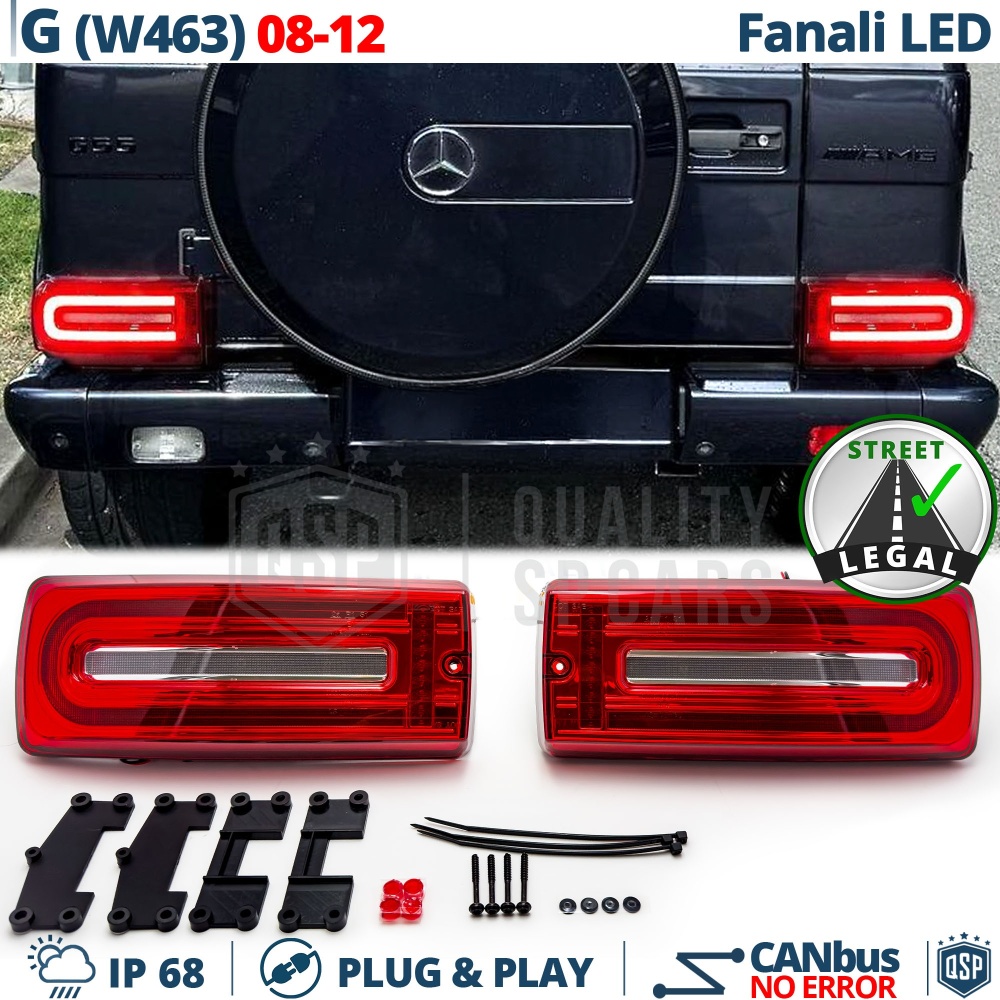 FAROS Traseros LED Para Mercedes Clase G (W463) 08-12 APROBADOS | Transformación en Nuevo Clase G