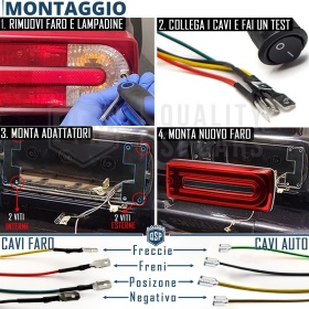 FAROS Traseros LED Para Mercedes Clase G (W463) 08-12 APROBADOS | Transformación en Nuevo Clase G