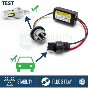 X1 Resistencia CANbus T20 W21W para Bombillas Led | Decoddificador Anti Error, Anti Parpadeo
