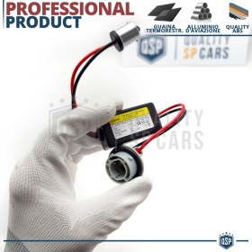X1 Resistencia CANbus P21W BA15S para Bombillas Led | Decoddificador Anti Error, Anti Parpadeo 14W
