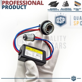 X2 Resistencias CANbus P21 5W, BAY15D para Bombillas Led | Decoddificador Anti Error 28W